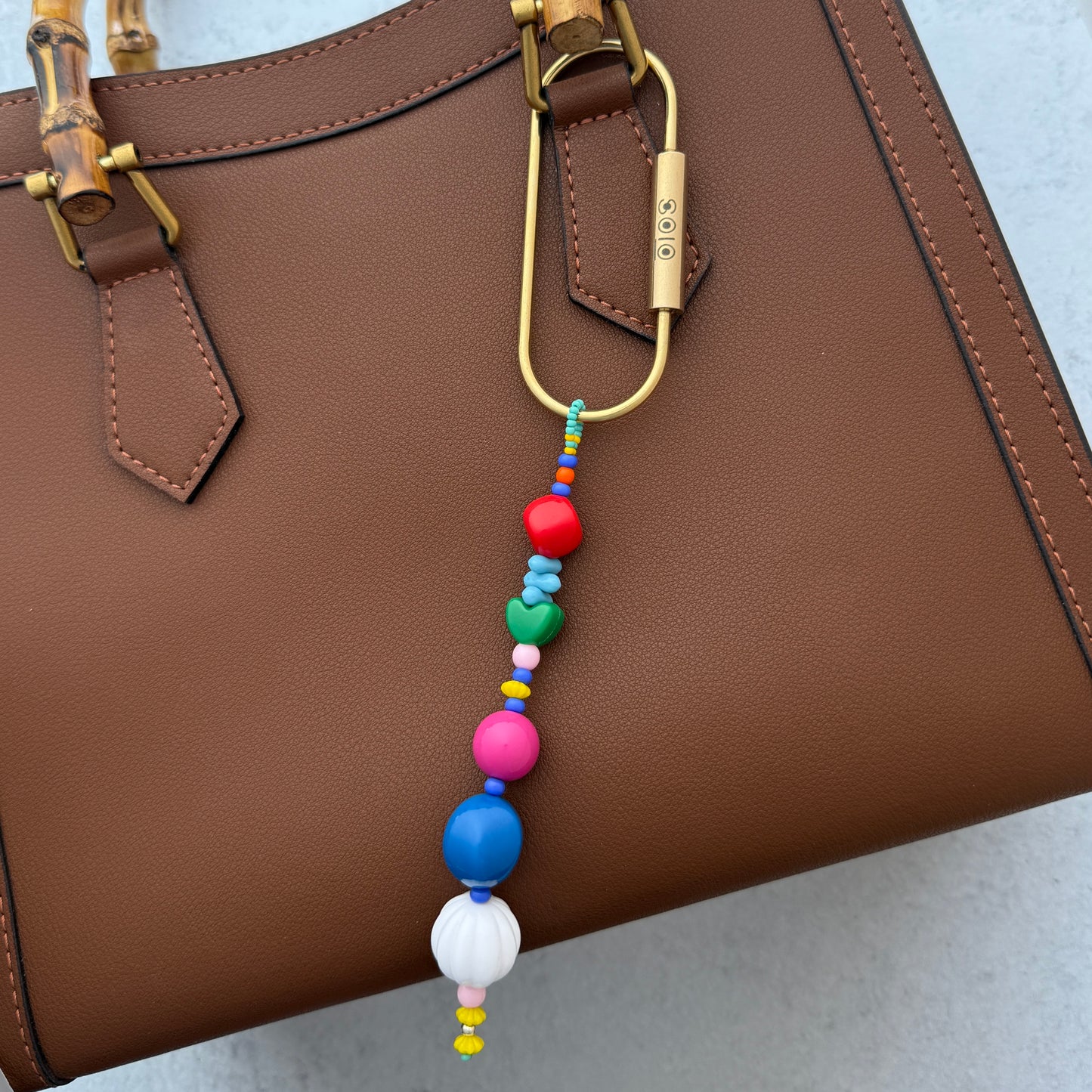 Convertible Bag Charm : JOY RIDE convertible key ring, bag charm, phone charm