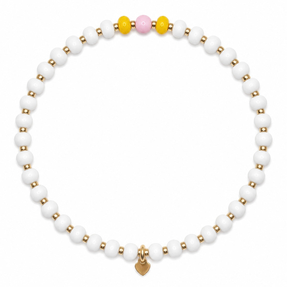The HAPPY bracelet : the white pop bracelet