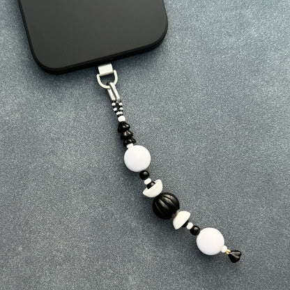 Convertible Bag Charm : TUXEDO convertible key ring, bag charm, phone charm