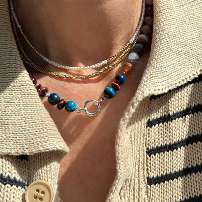 Mesa : Botswana Agate and Tiger's Eye