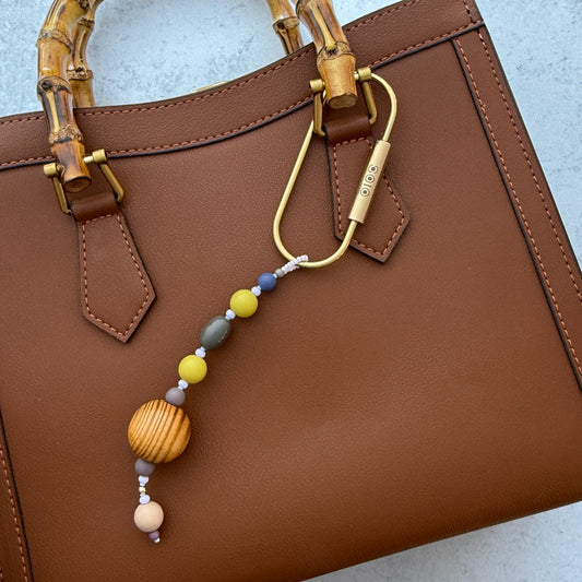 Convertible Bag Charm : MUD PIE convertible key ring, bag charm, phone charm
