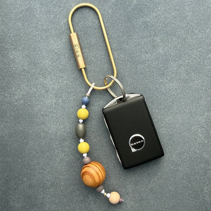 Convertible Bag Charm : MUD PIE convertible key ring, bag charm, phone charm