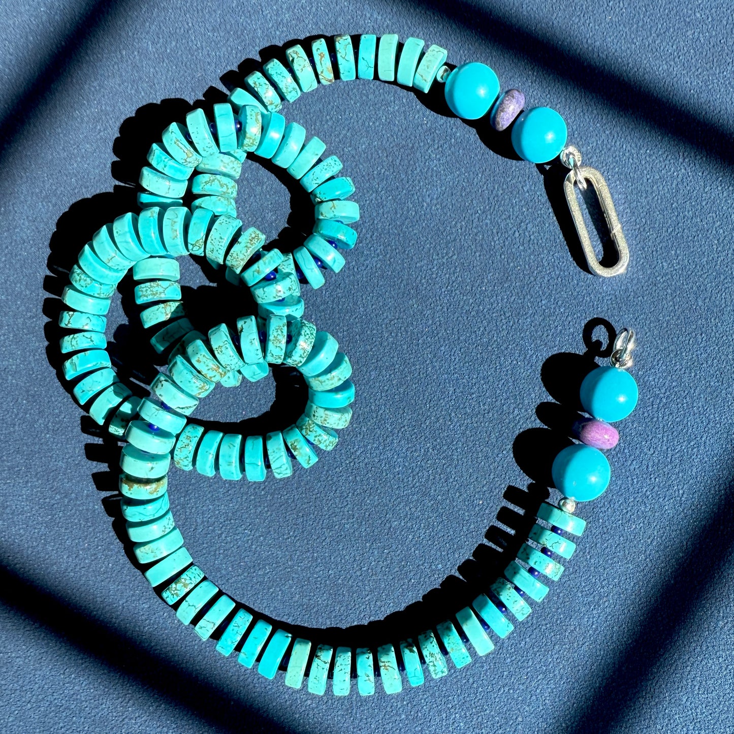 Groovy : turquoise and jasper