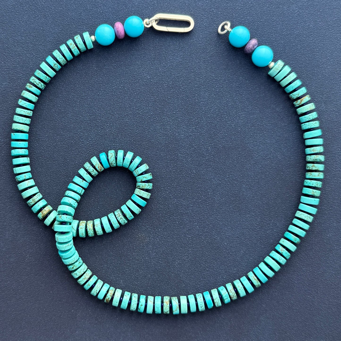 Groovy : turquoise and jasper