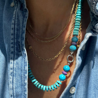 Groovy : turquoise and jasper